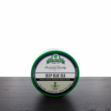 Product image 2 for Stirling Soap Company Shaving Soap, Deep Blue Sea